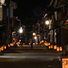 奈良井宿灯明３
