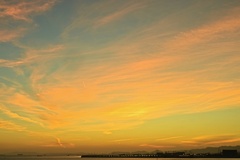 夕日