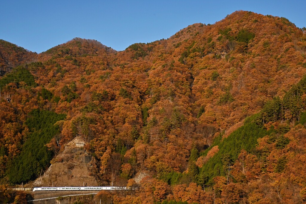 甲斐大和―勝沼ぶどう郷間から