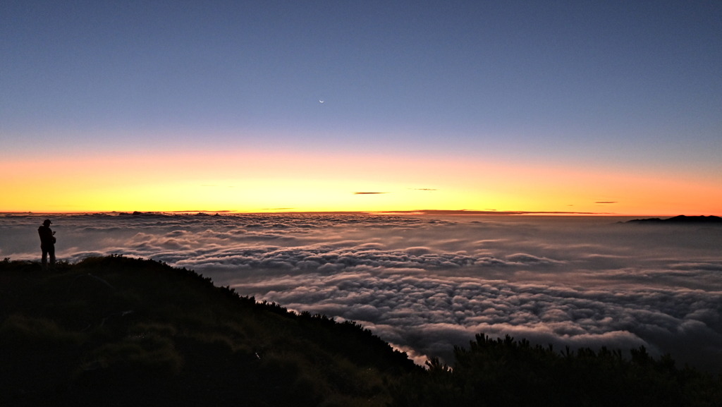 硫黄岳日の出１