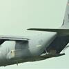 C130荷物の投下訓練