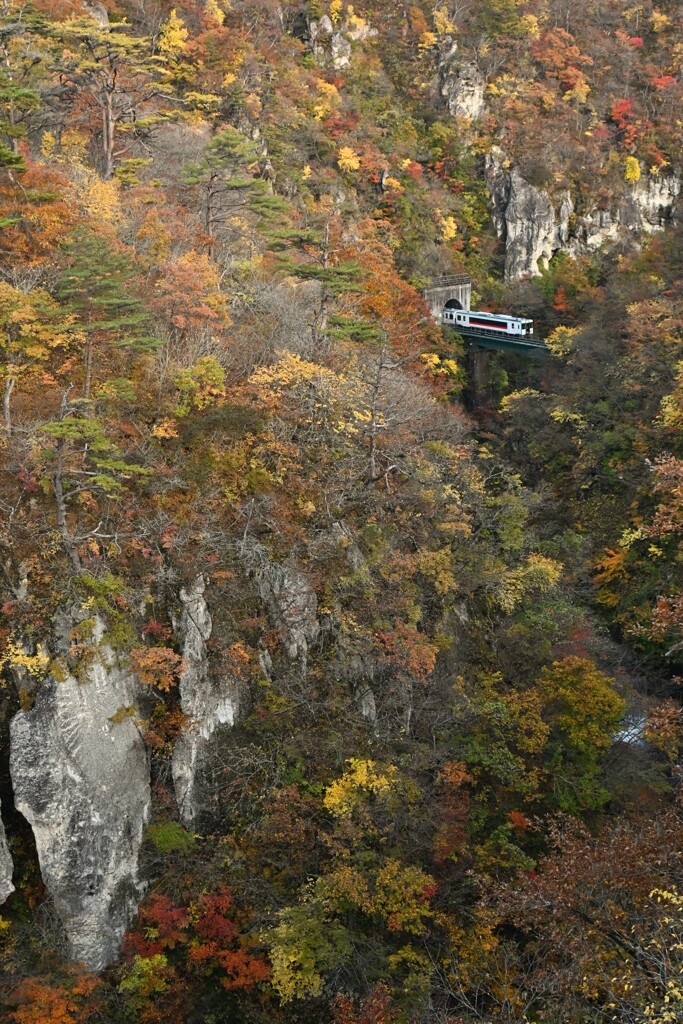 鳴子峡 定番スポットから
