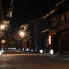 奈良井宿灯明２