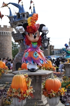 ディズニーランド　ハロウィーン