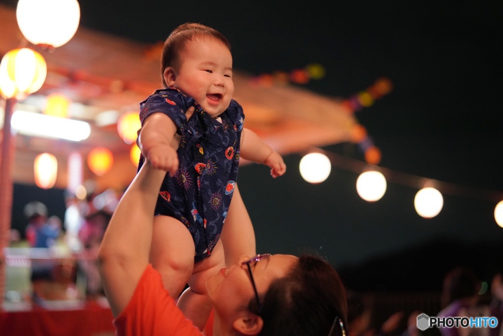 初めてのお祭り