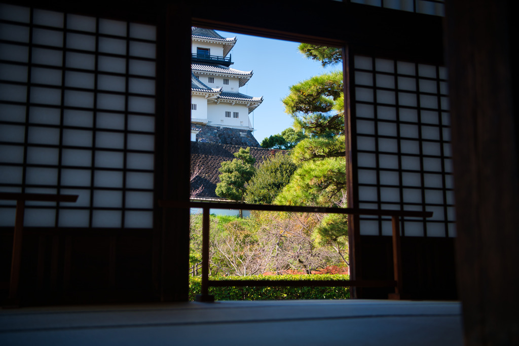 日本100名城　掛川城　二の丸から☆