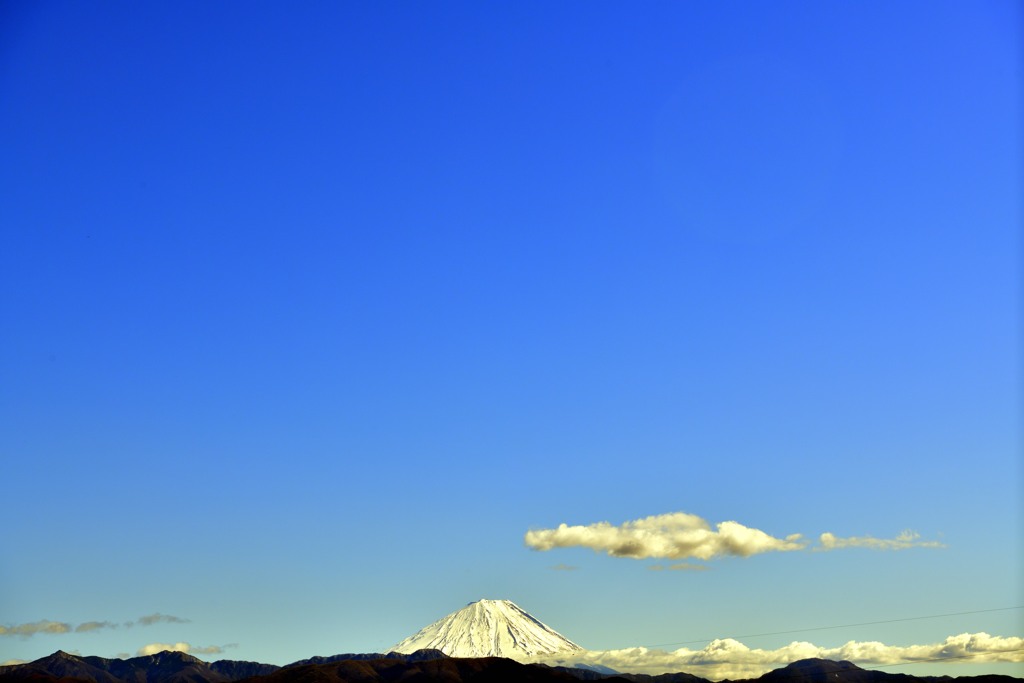Fuji in winter