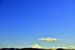 Fuji in winter