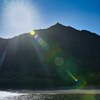 木曽川を挟んで　岐阜城☆
