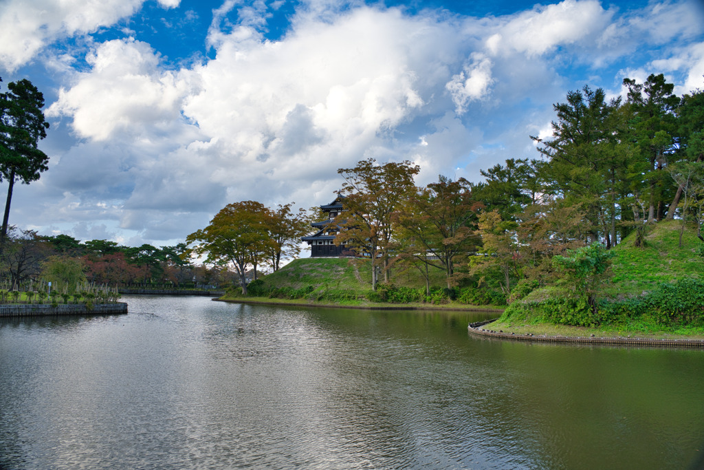 高田城址公園　日本100名城