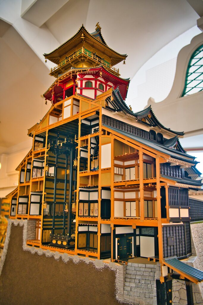 1／20の安土城　安土城郭資料館