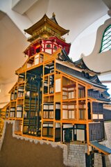 1／20の安土城　安土城郭資料館