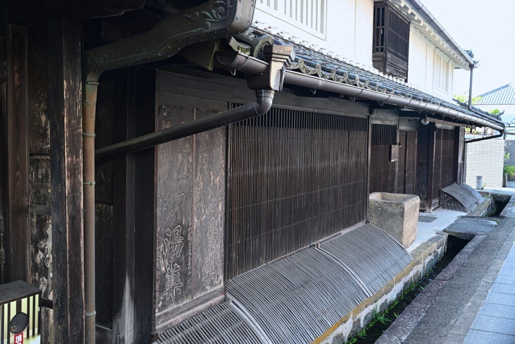 旧街道の町並み