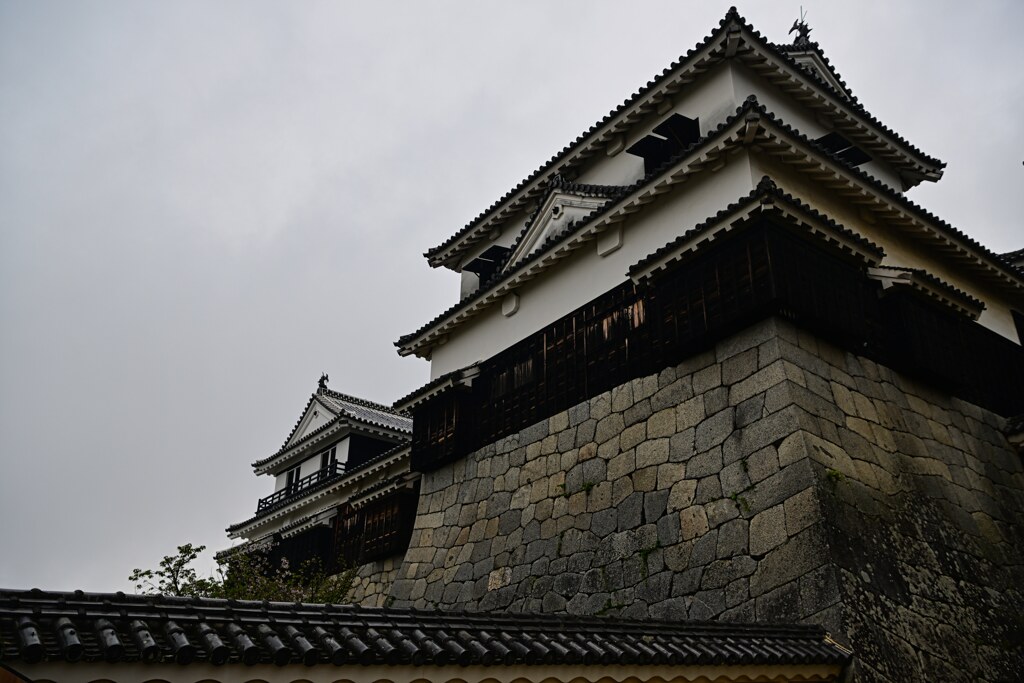 小天守と南隅櫓　松山城