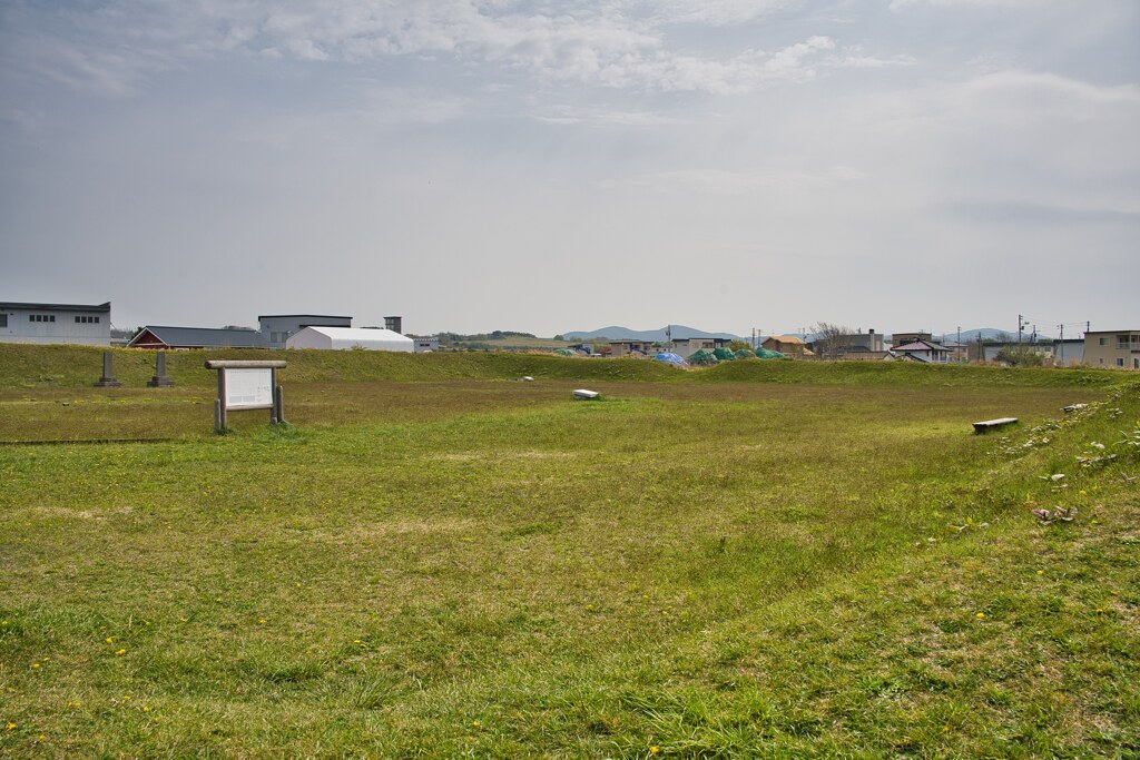 広さ約4100平方メートル　志苔館跡