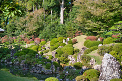  龍澤寺　 池泉鑑賞式庭園