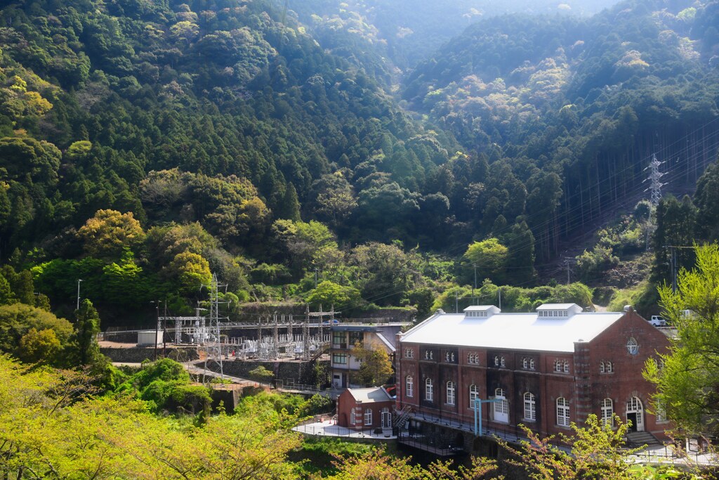 旧端出場水力発電所　別子銅山