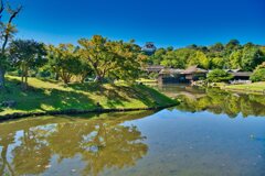 リフレクション　彦根城