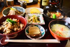 昼食 金沢にて