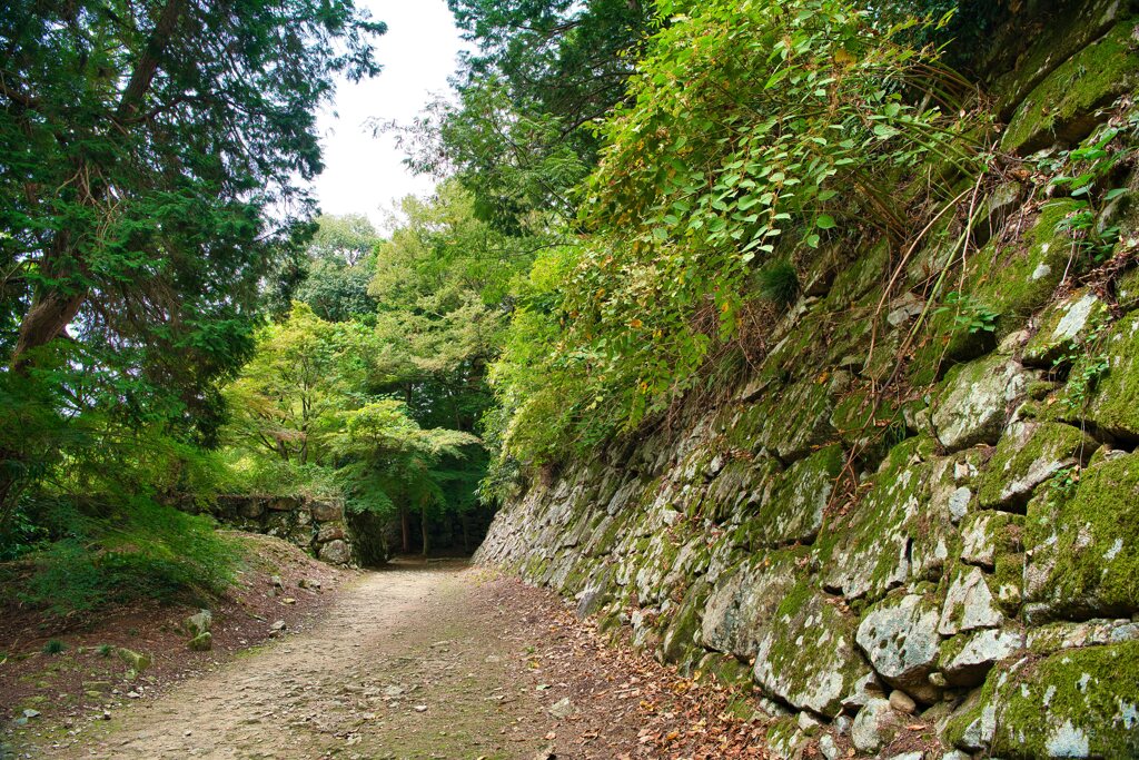 石垣　安土城跡