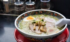 あじさい　塩ラーメン