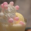 「おいり」入りバナナジュース