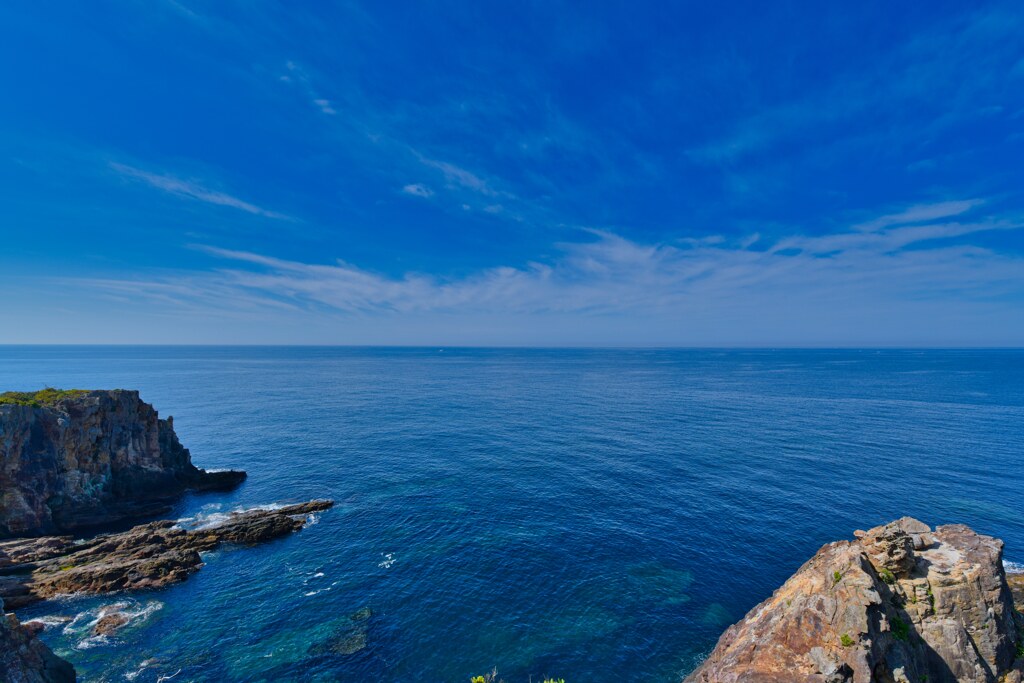 青い空　青い海