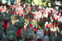 霊狐塚　豊川稲荷