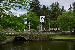 米沢城址　舞鶴橋☆