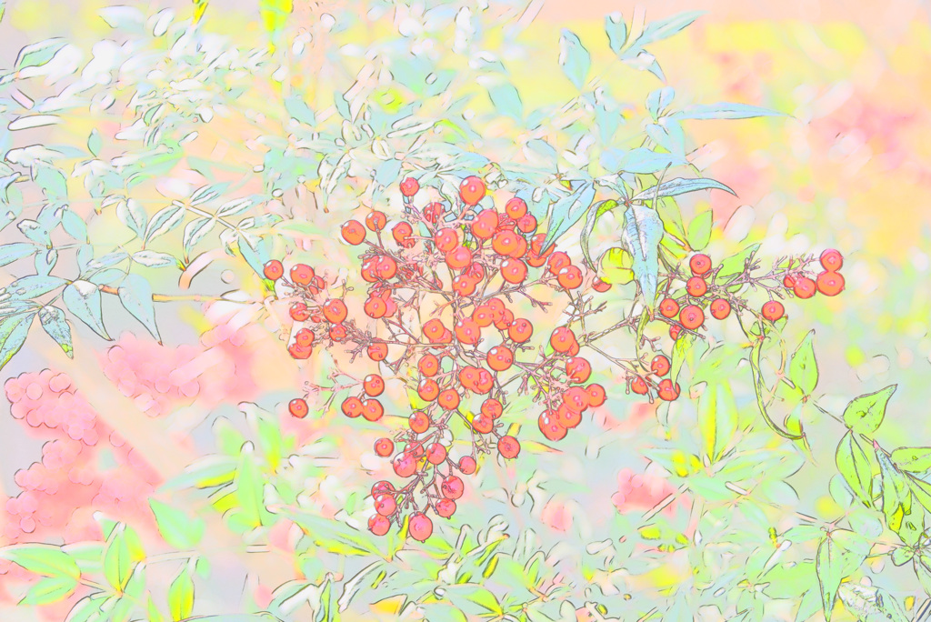 機能ー塗り絵効果