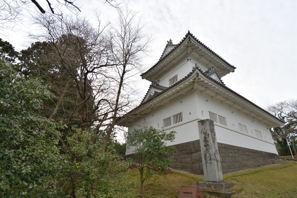 日本100名城　仙台城大手門脇櫓