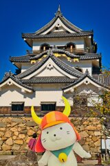 ひこにゃんと天守