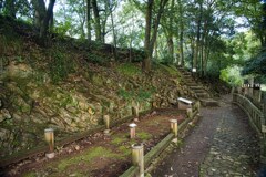 馬場下通路　金山城跡　