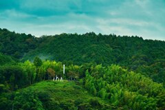 岡山峰火場　関ケ原古戦場