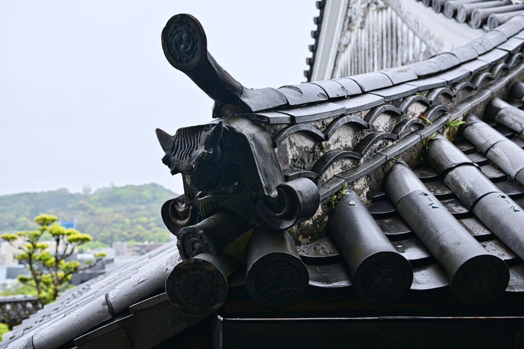 鬼瓦　高知城