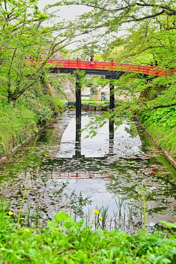 弘前城　下乗橋