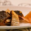 鮭の皮カリカリ焼き　千渡里☆