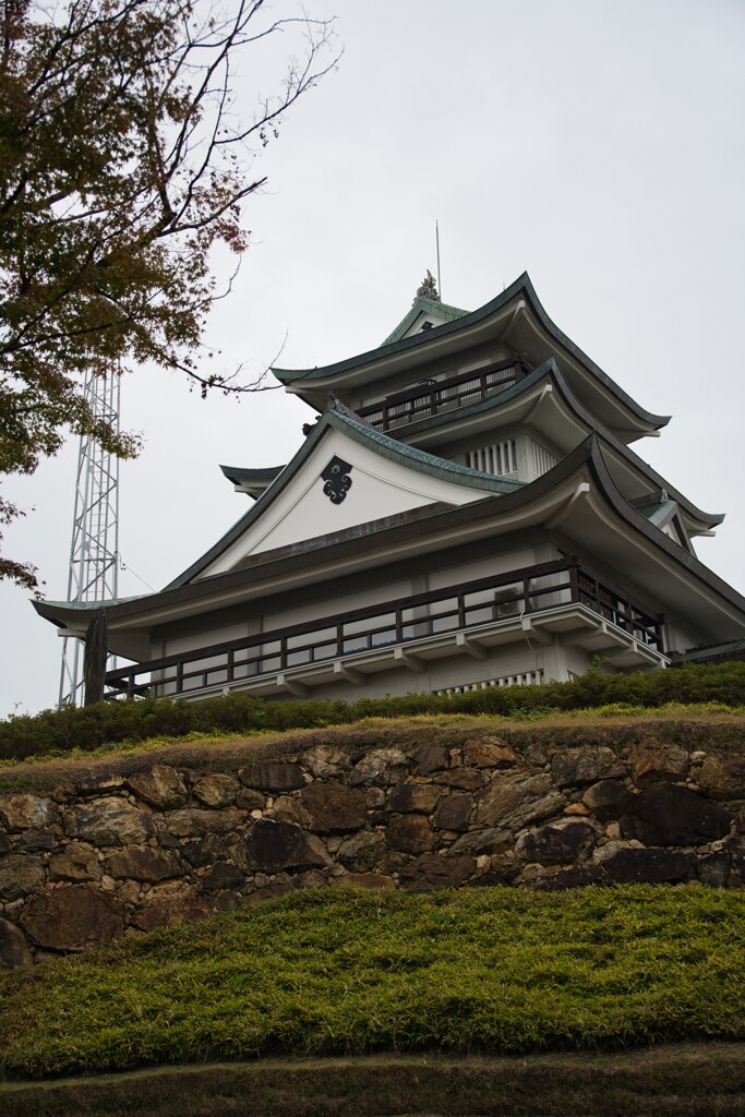 小牧山歴史館　日本100名城　小牧山城跡