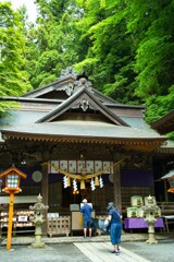 本殿　新倉富士浅間神社