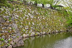 堀の石垣　弘前城