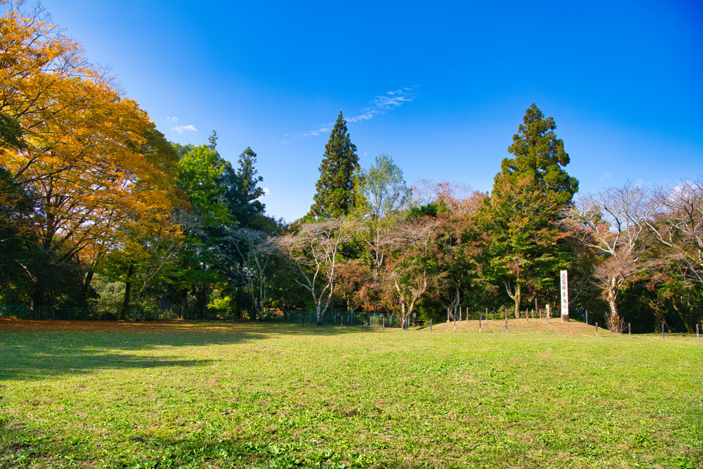 日本100名城　長篠城址　本丸跡