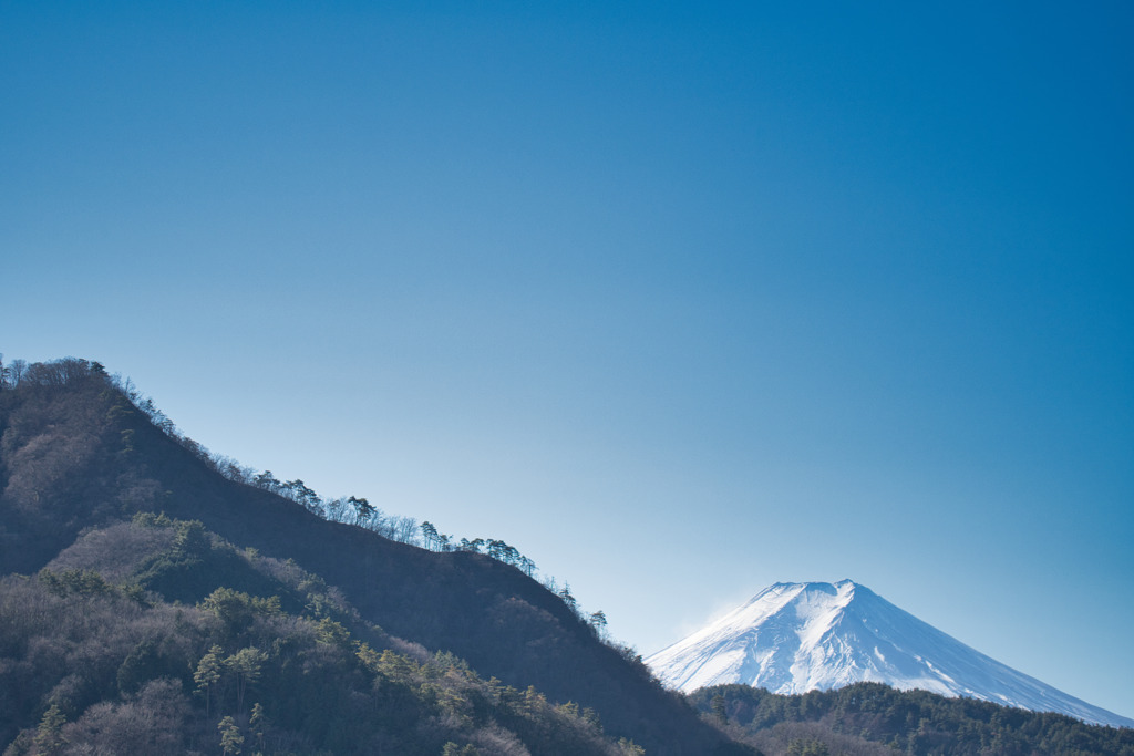 元旦の富士