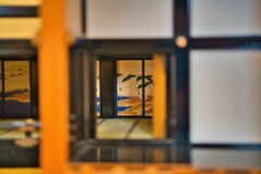 安土城模型　手が込んでいる