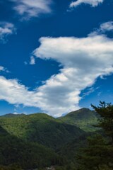 まだ夏雲