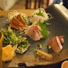 鮮魚の瓦盛り　ひとたらし