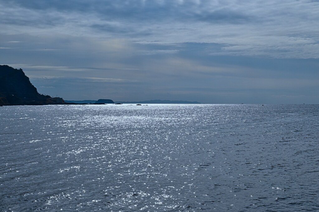 1月の海