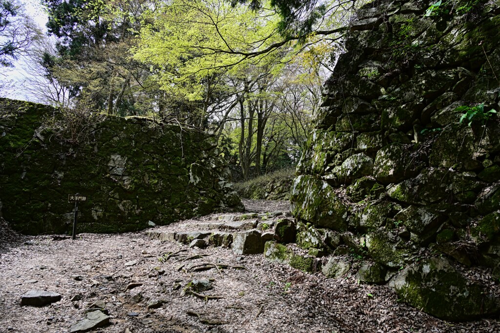 日本三大山城　高取城