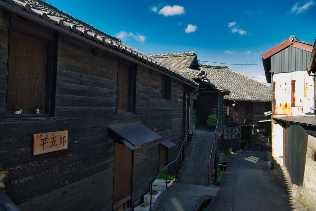 常滑の町並み