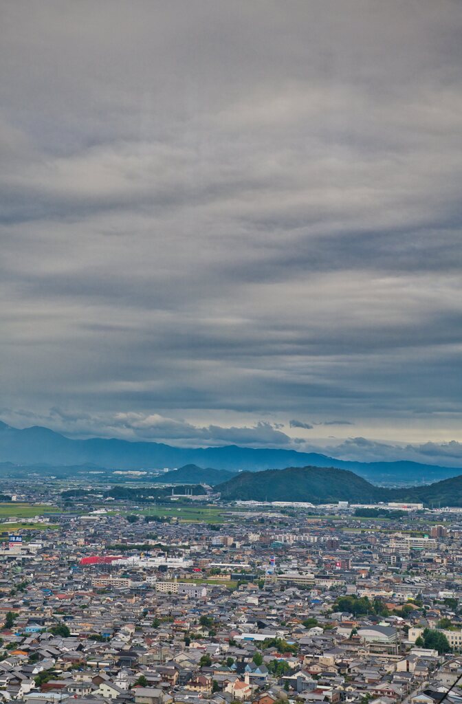 八幡山ロープウェイから　