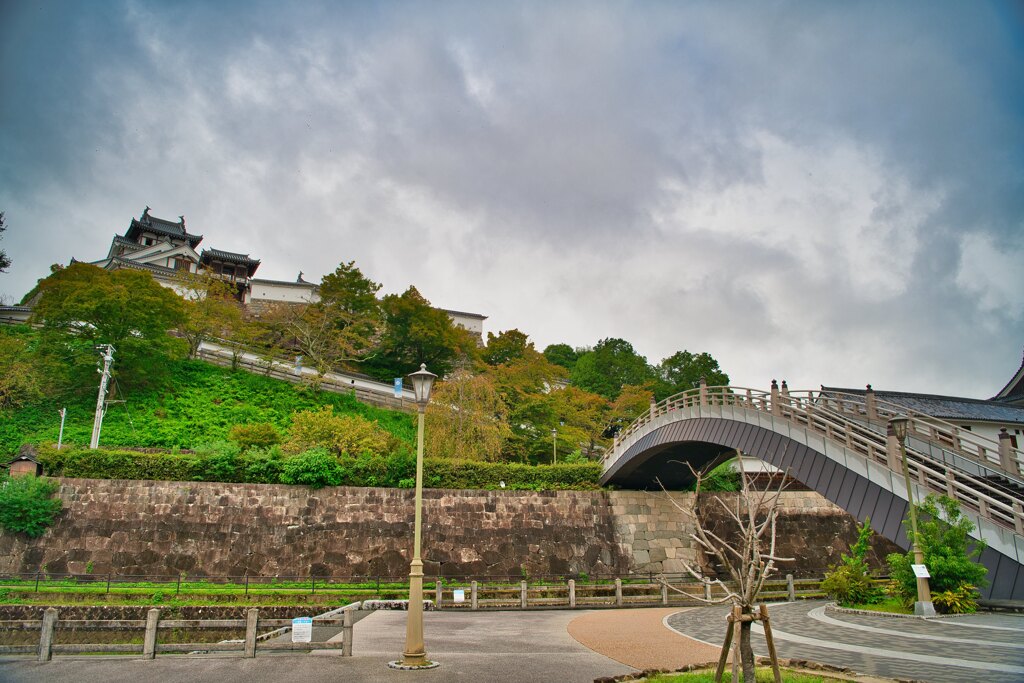 アプローチ　福知山城